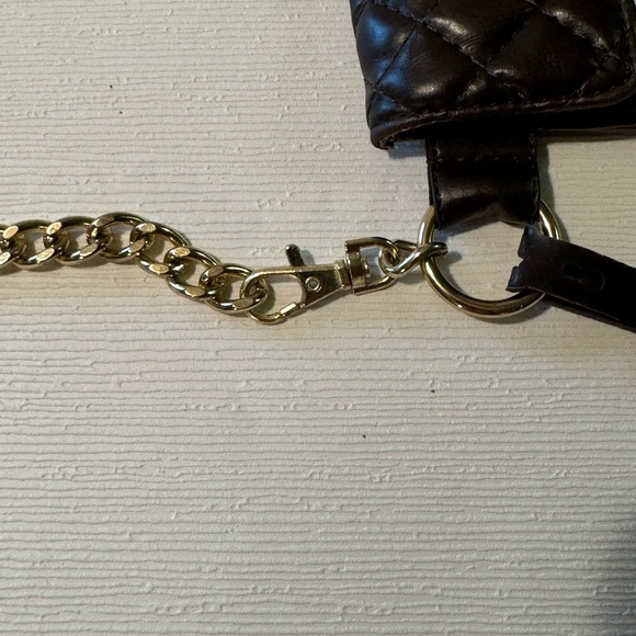 🤎Michael Kors chain belt with quilted bag/crossbody - Picture 6 of 7